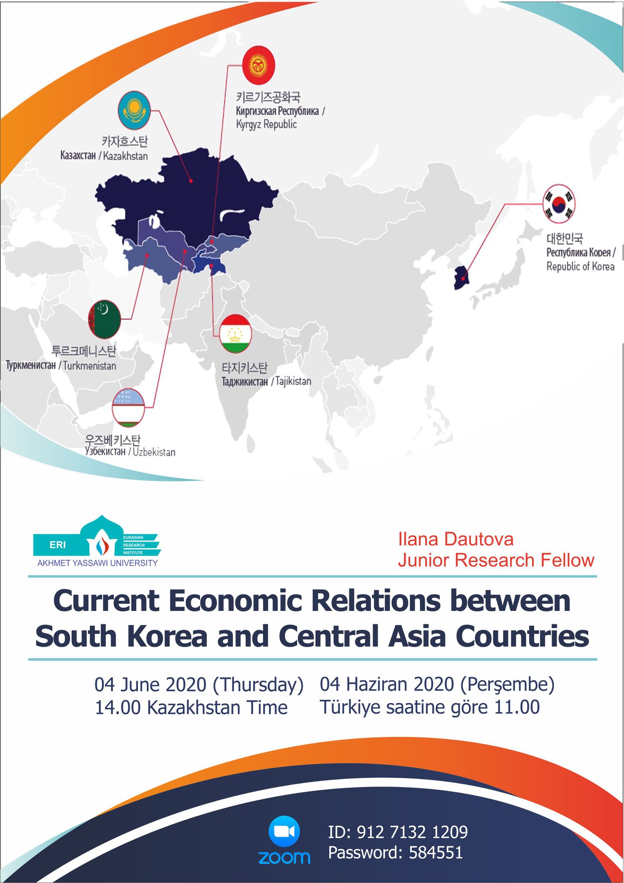 Current Economic Relations between South Korea and Central Asia Countries