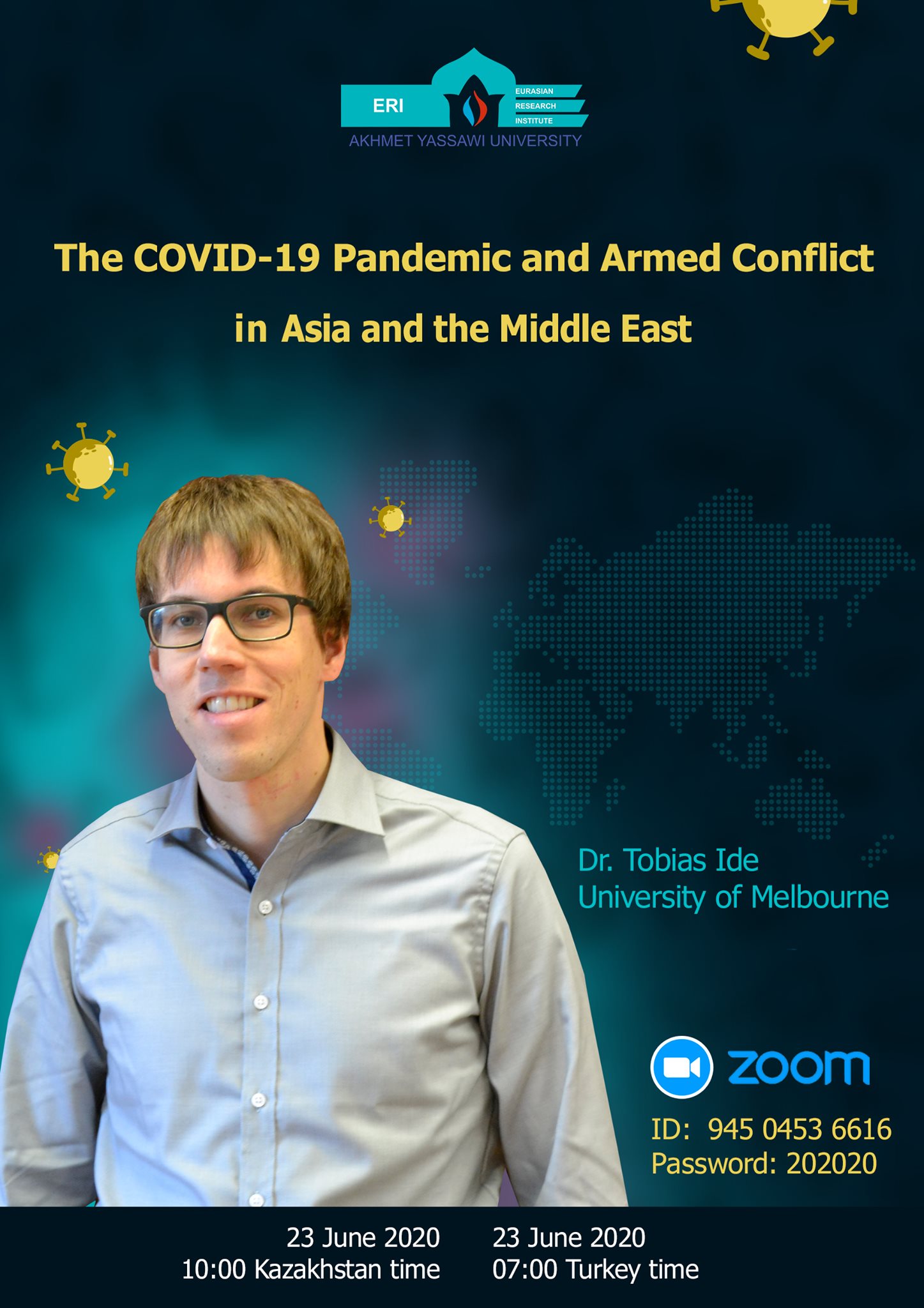 The COVID-19 Pandemic and Armed Conflict in Asia and the Middle East