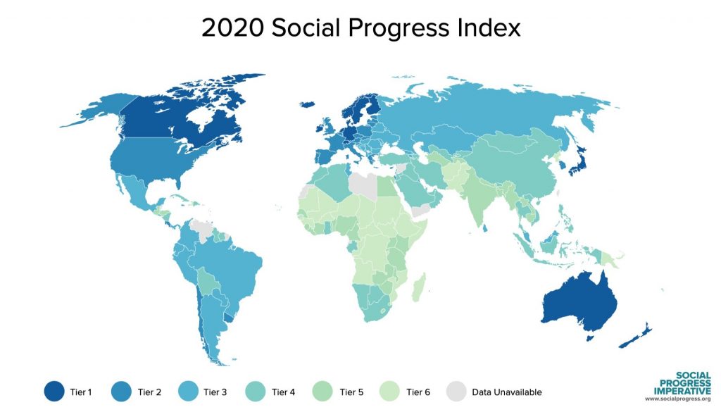 The Social Progress Index Gives its Independent Assessment