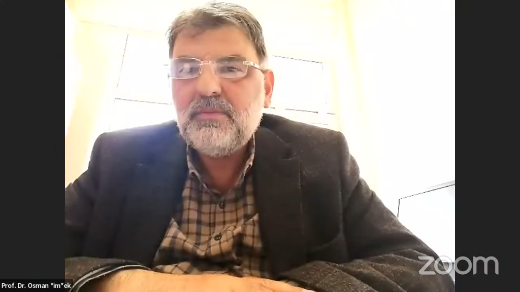 Ankara Hacı Bayram Veli Üniversitesi Çalışma Ekonomisi ve Endüstri İlişkileri Bölümü Öğretim Üyesi Prof. Dr. Osman ŞİMŞEK, “21. Yüzyıl Dünya Sosyolojisini; Ticaret, Enerji ve Özgün Düşünce Yöntemi Üzerinden Anlamak” adlı bir seminer verdi