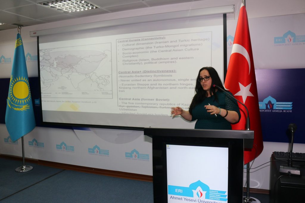 The seminar on “From the Idea of Central Asia to Central Asian Studies in Europe” was held with the presentation of Dr. Francesca Fiaschetti, Chair of “Mongolia Cluster” of the University of Vienna.