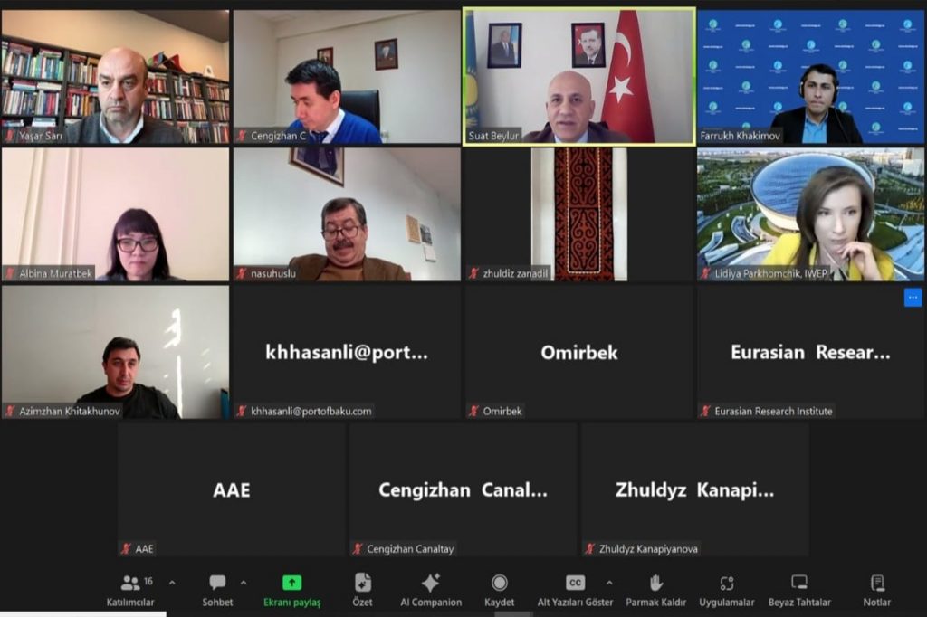 Conference on “Transit Potential of Central Asia: Infrastructure and Connectivity” was held with the participation of researchers and experts from Azerbaijan, Kazakhstan, Kyrgyzstan, Uzbekistan, and Türkiye